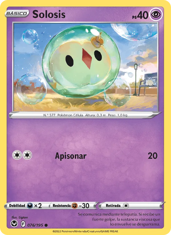 Solosis · Tempestad Plateada 076/195