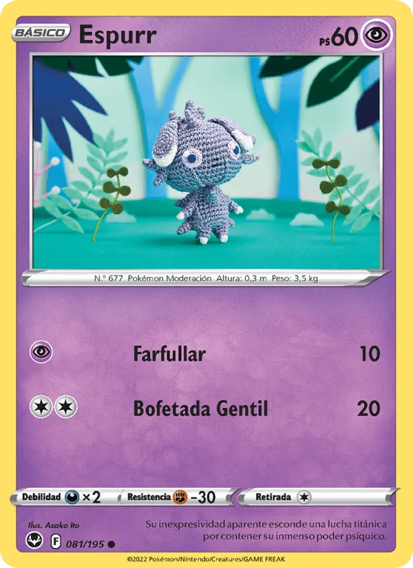 Espurr · Tempestad Plateada 081/195