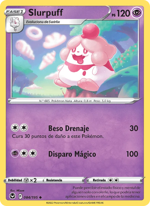 Slurpuff · Tempestad Plateada 084/195