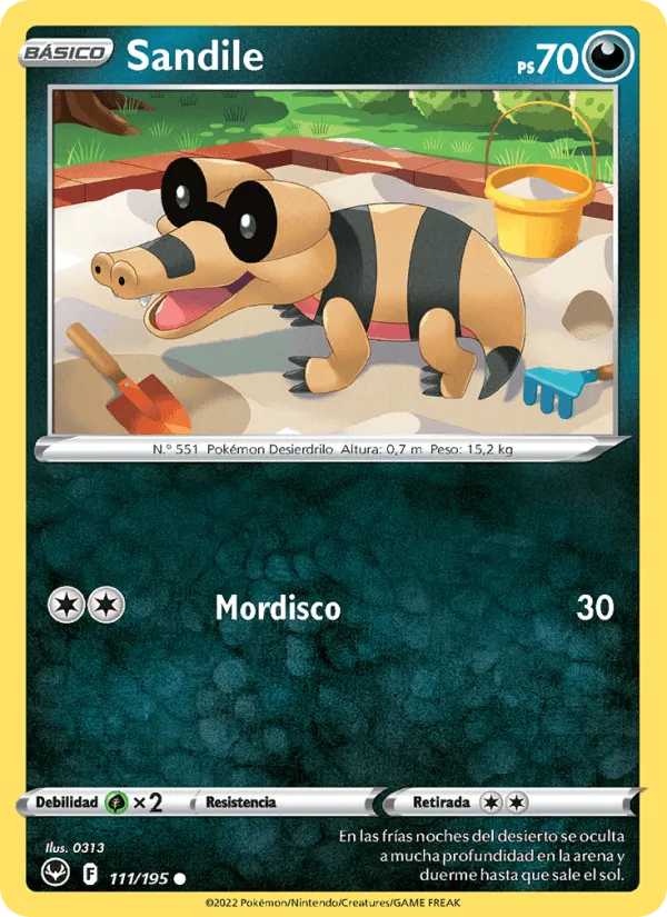 Sandile · Tempestad Plateada 111/195