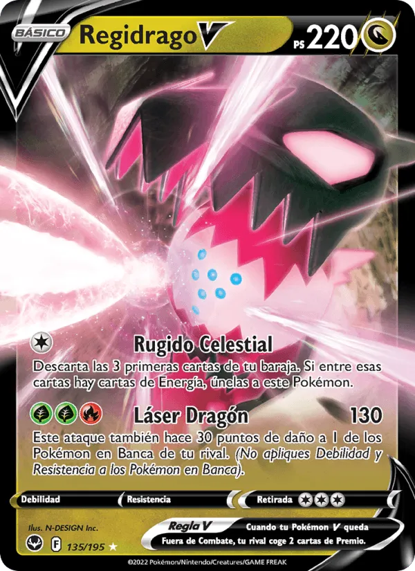 Regidrago V · Tempestad Plateada 135/195