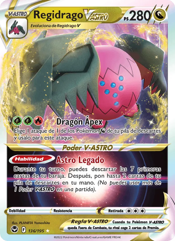 Regidrago V-ASTRO · Tempestad Plateada 136/195