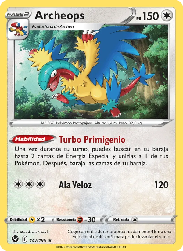 Archeops · Tempestad Plateada 147/195