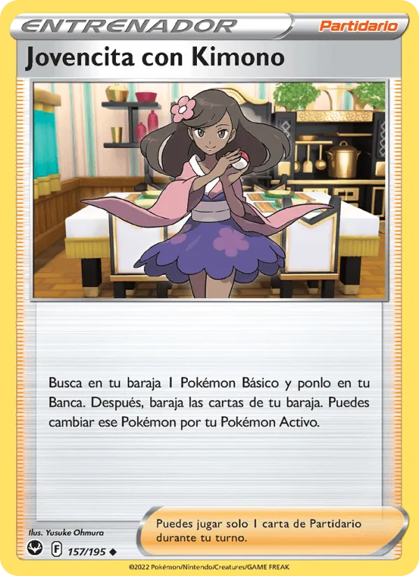 Jovencita con Kimono · Tempestad Plateada 157/195