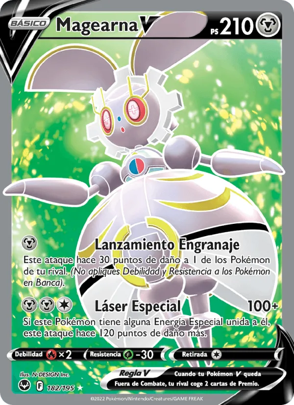 Magearna V · Tempestad Plateada 182/195