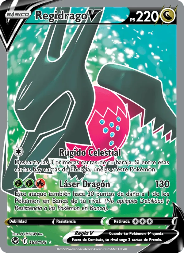 Regidrago V · Tempestad Plateada 183/195