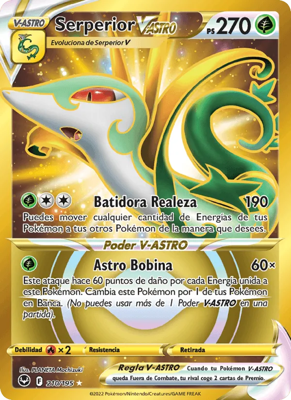Serperior V-ASTRO · Tempestad Plateada 210/195