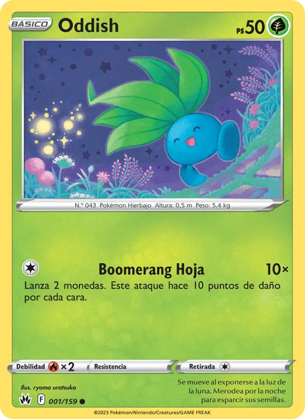 Oddish · Cenit Supremo 001/159