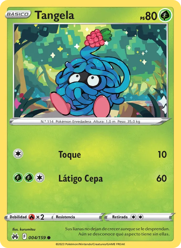 Tangela · Cenit Supremo 004/159