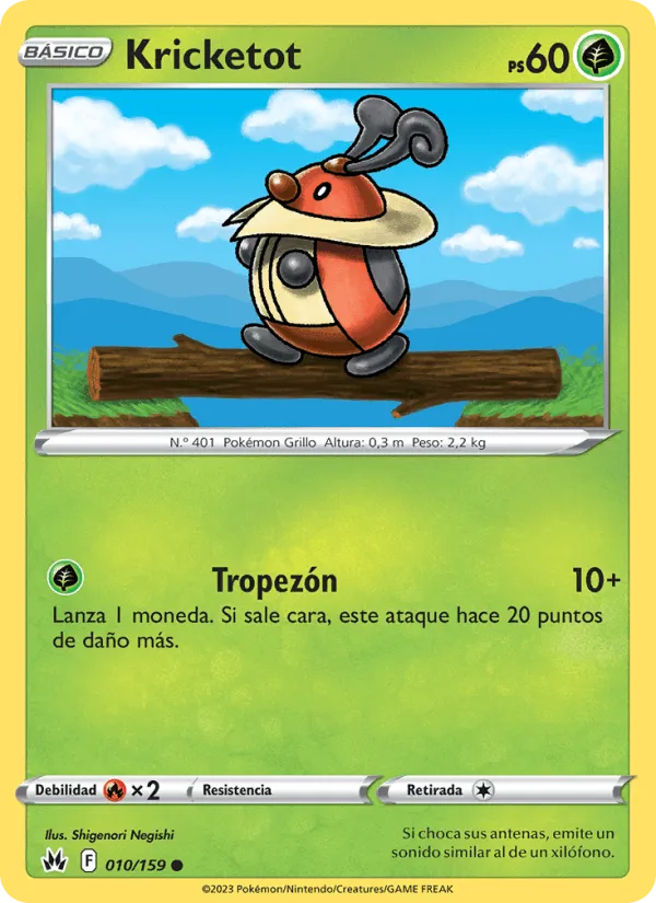 Kricketot · Cenit Supremo 010/159