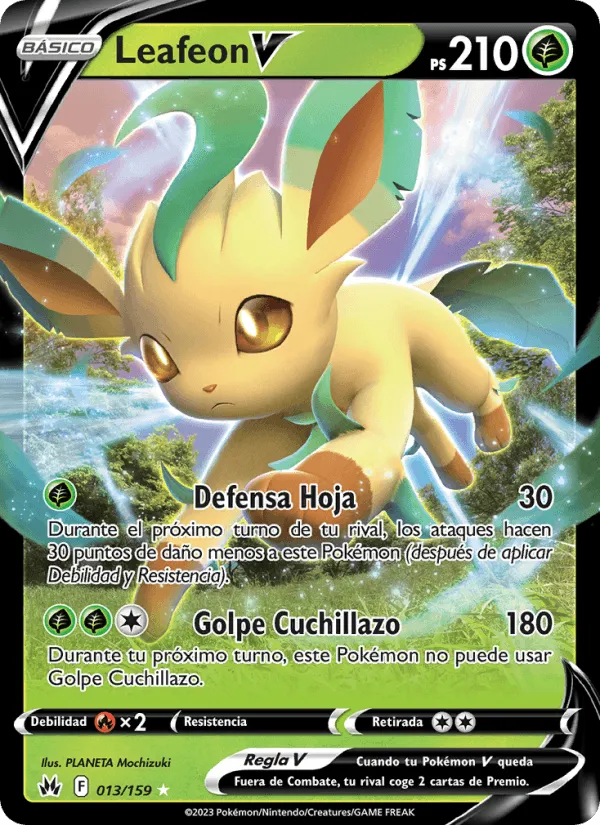 Leafeon V · Cenit Supremo 013/159