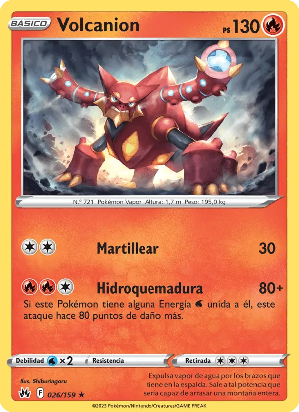 Volcanion · Cenit Supremo 026/159