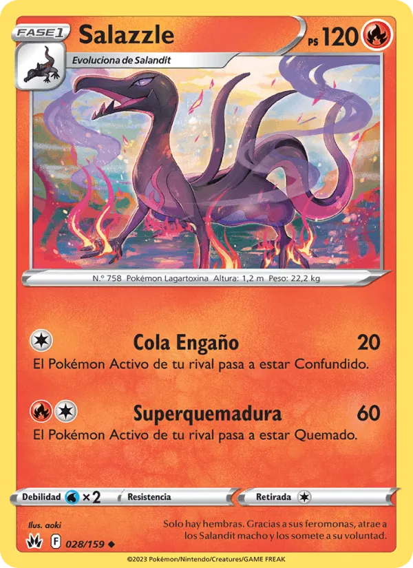 Salazzle · Cenit Supremo 028/159