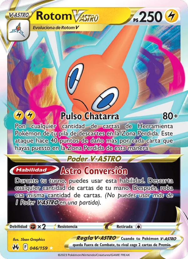 Rotom V-ASTRO · Cenit Supremo 046/159