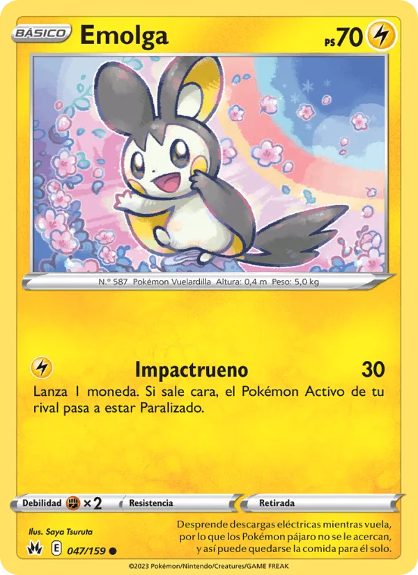 Emolga · Cenit Supremo 047/159