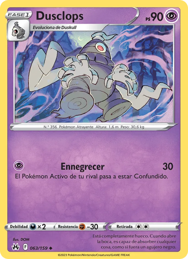 Dusclops · Cenit Supremo 063/159