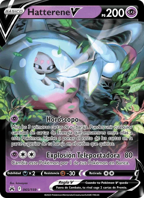 Hatterene V · Cenit Supremo 065/159
