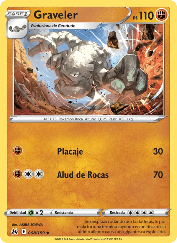 Graveler · Cenit Supremo 068/159