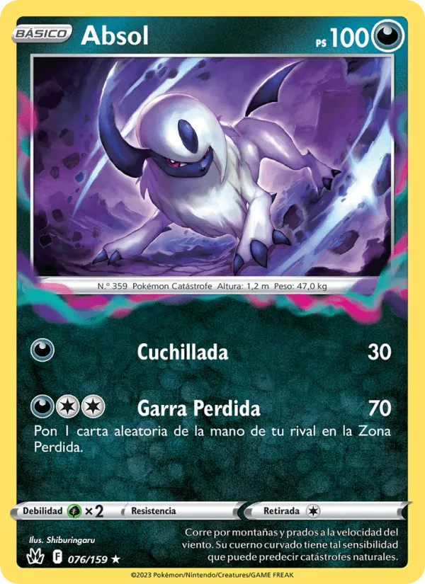 Absol · Cenit Supremo 076/159