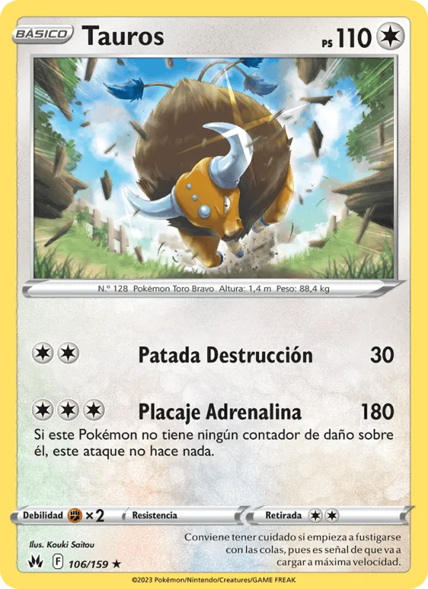 Tauros · Cenit Supremo 106/159
