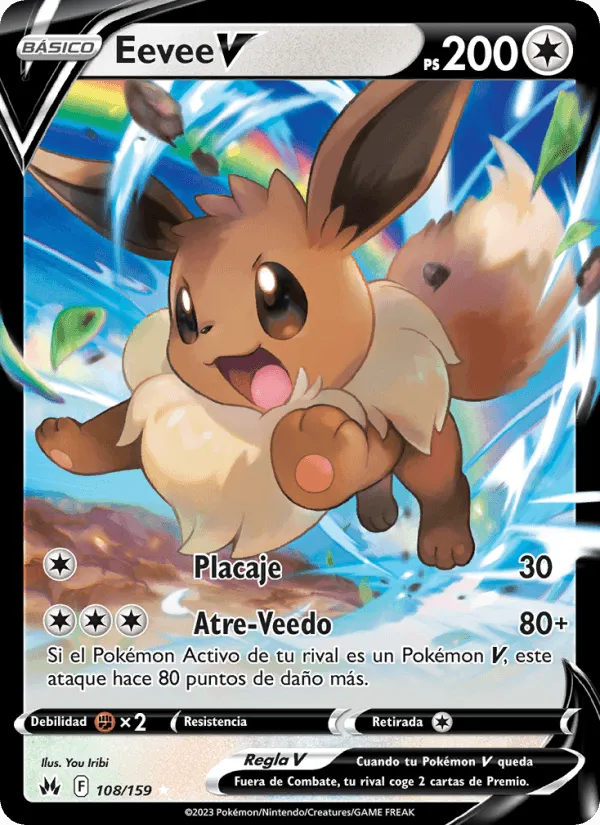 Eevee V · Cenit Supremo 108/159