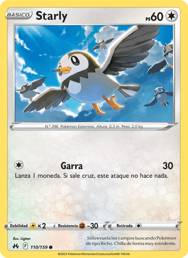 Starly · Cenit Supremo 110/159