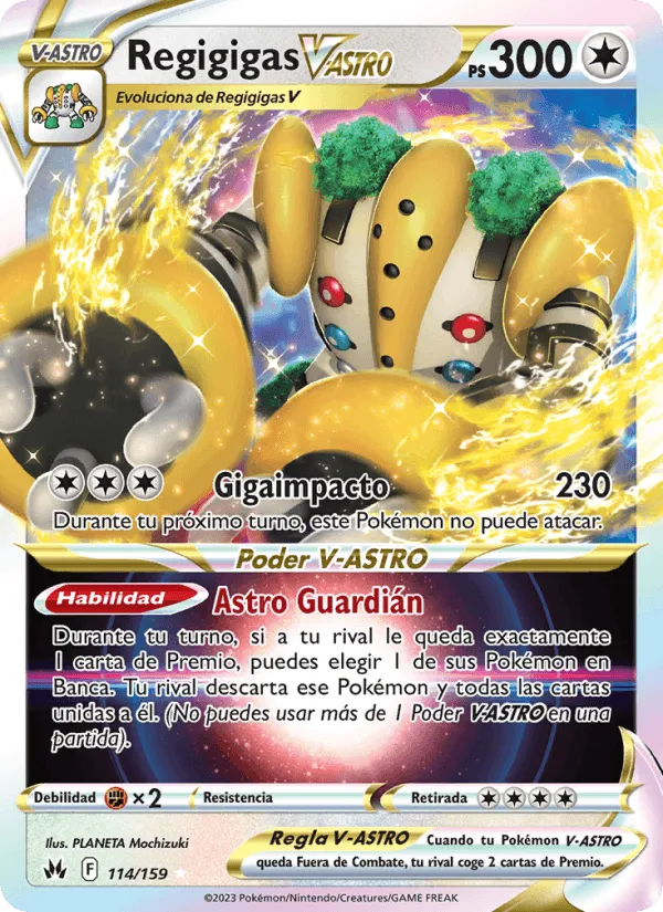Regigigas V-ASTRO · Cenit Supremo 114/159
