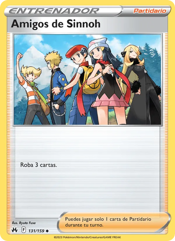 Amigos de Sinnoh · Cenit Supremo 131/159