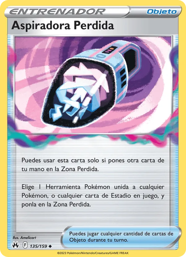 Aspiradora Perdida · Cenit Supremo 135/159