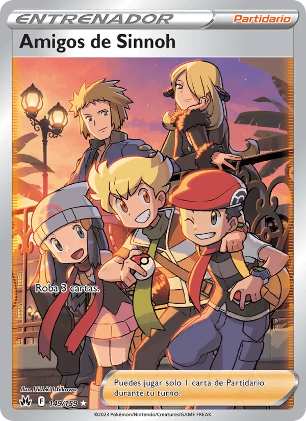 Amigos de Sinnoh · Cenit Supremo 149/159