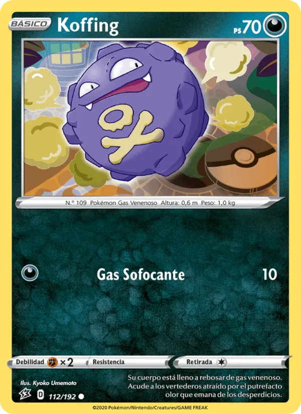 Koffing · Choque Rebelde 112/192