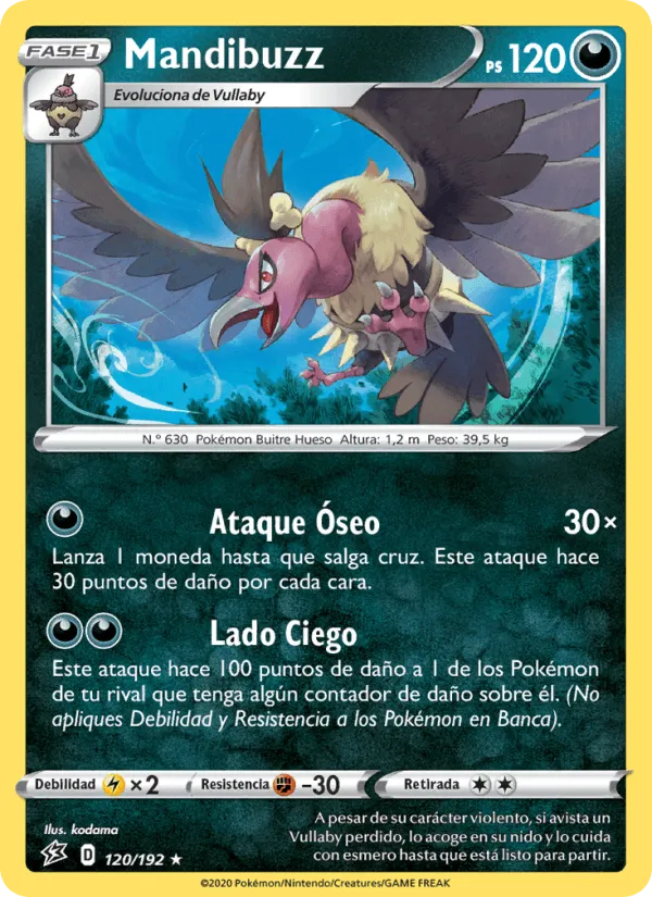 Mandibuzz · Choque Rebelde 120/192