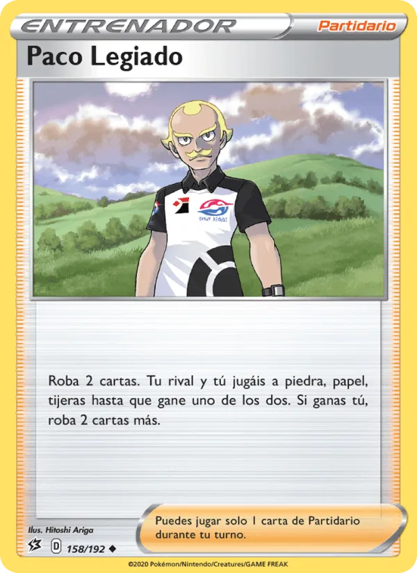 Paco Legiado · Choque Rebelde 158/192