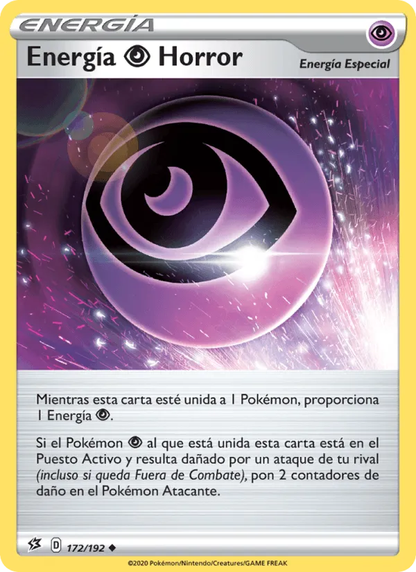 Energía Psychic Horror · Choque Rebelde 172/192