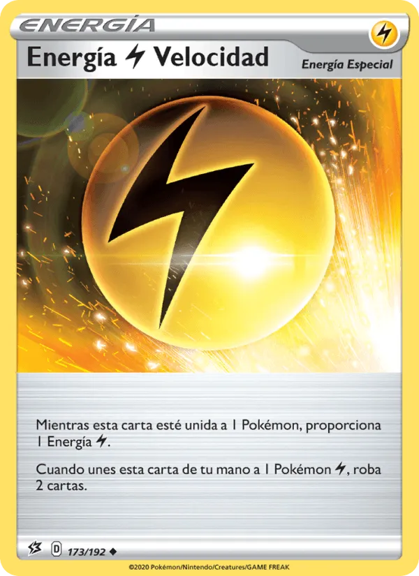 Energía Lightning Velocidad · Choque Rebelde 173/192