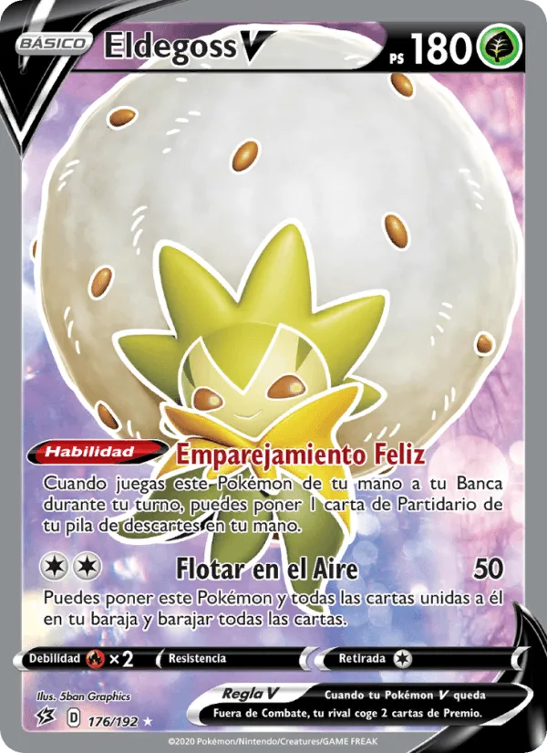 Eldegoss V · Choque Rebelde 176/192
