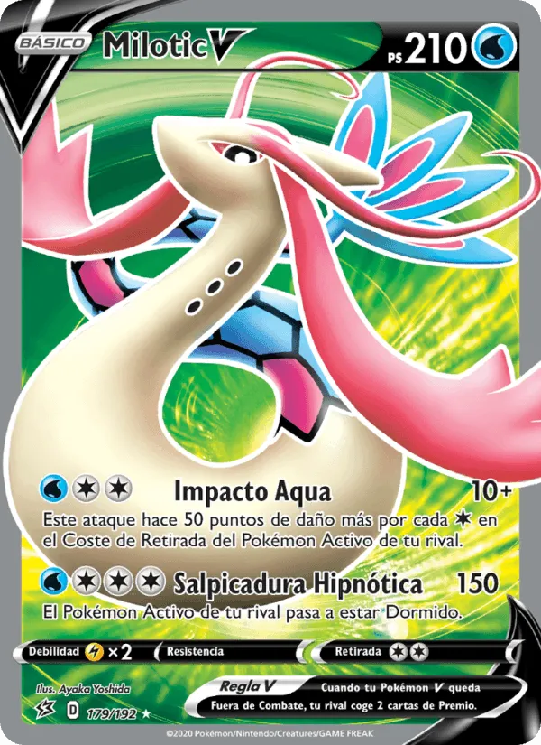 Milotic V · Choque Rebelde 179/192
