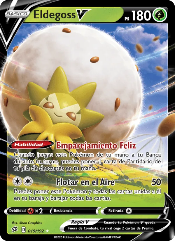 Eldegoss V · Choque Rebelde 19/192