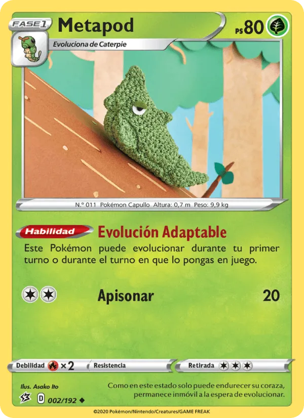 Metapod · Choque Rebelde 2/192