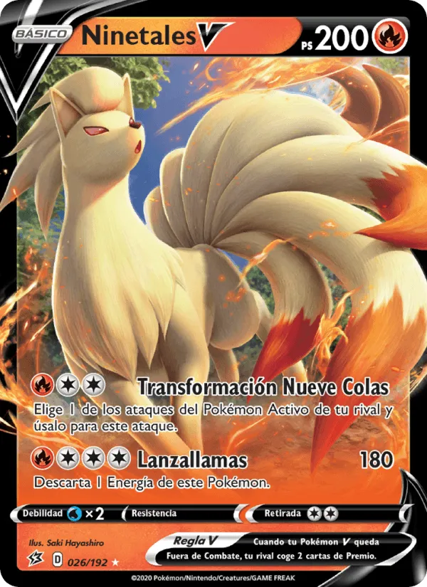 Ninetales V · Choque Rebelde 26/192