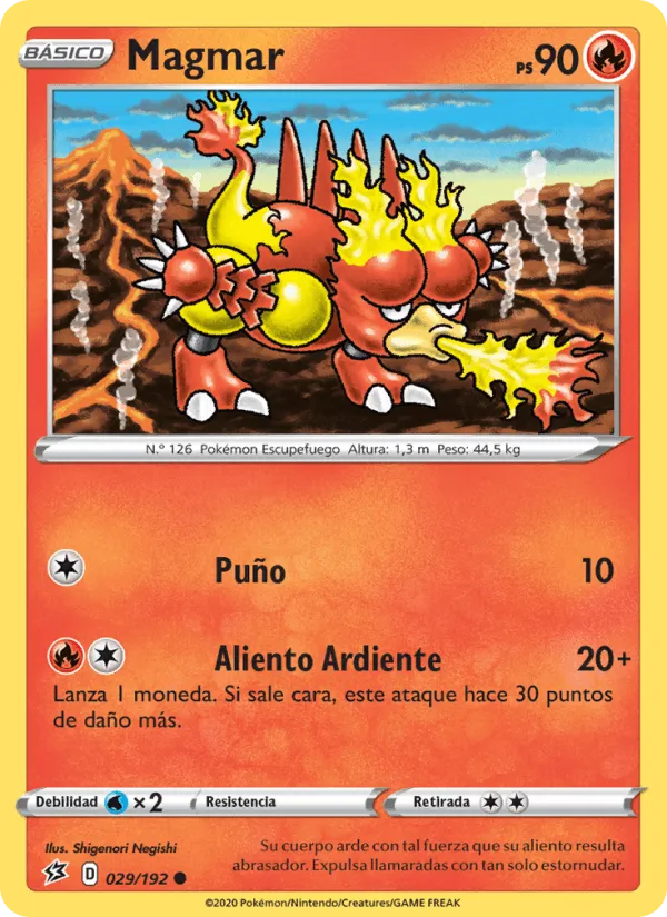Magmar · Choque Rebelde 29/192