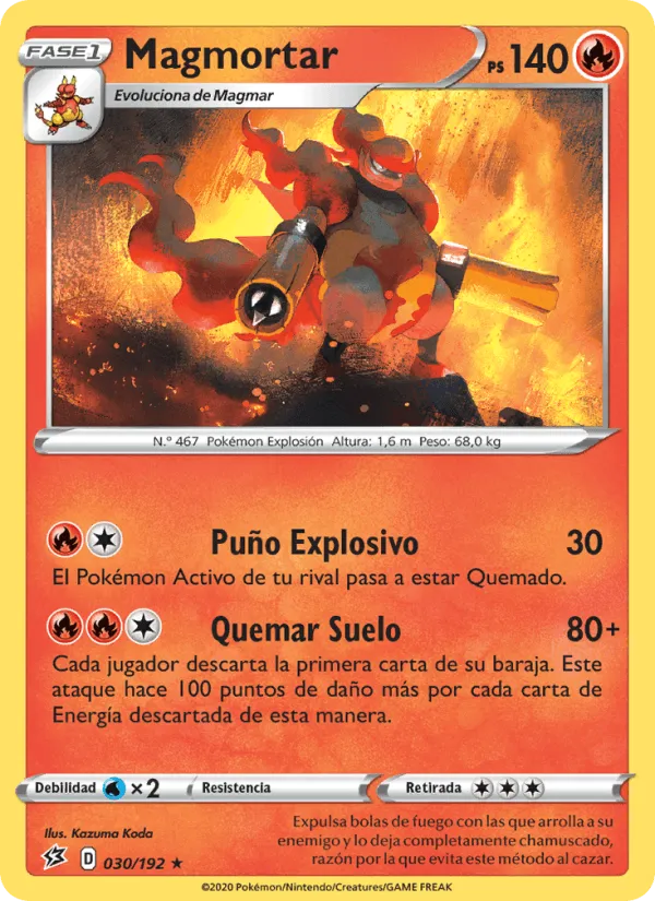 Magmortar · Choque Rebelde 30/192