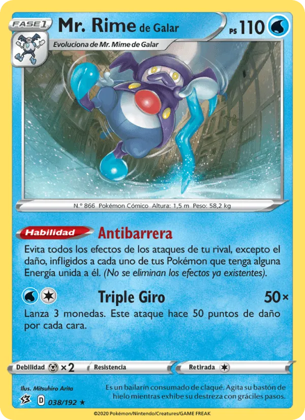 Mr. Rime de Galar · Choque Rebelde 38/192