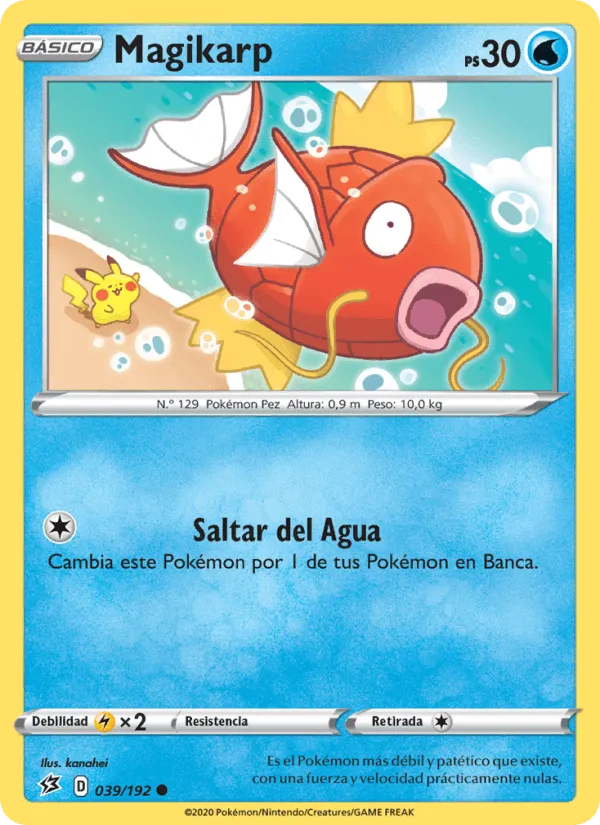 Magikarp · Choque Rebelde 39/192