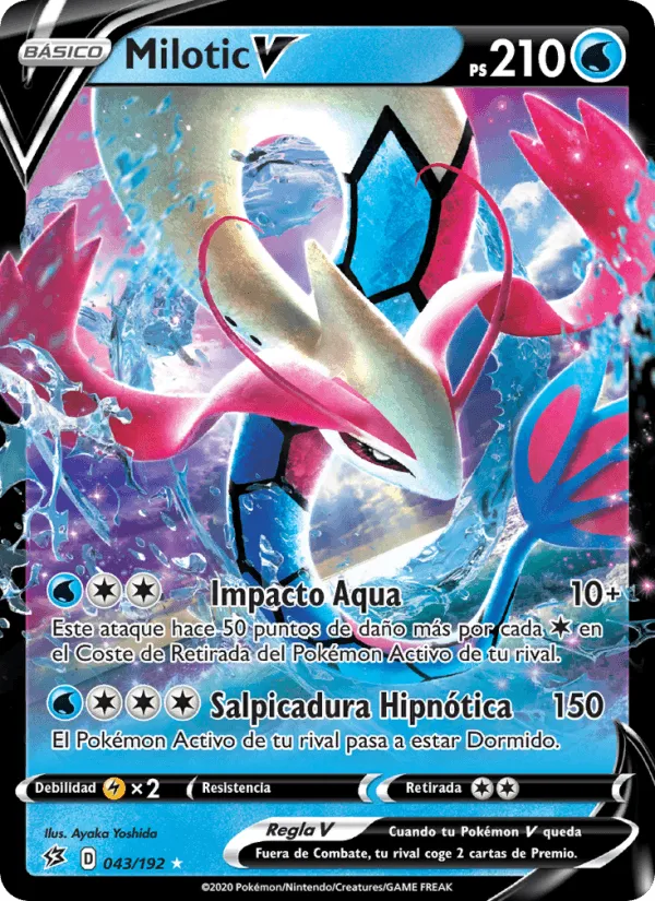 Milotic V · Choque Rebelde 43/192