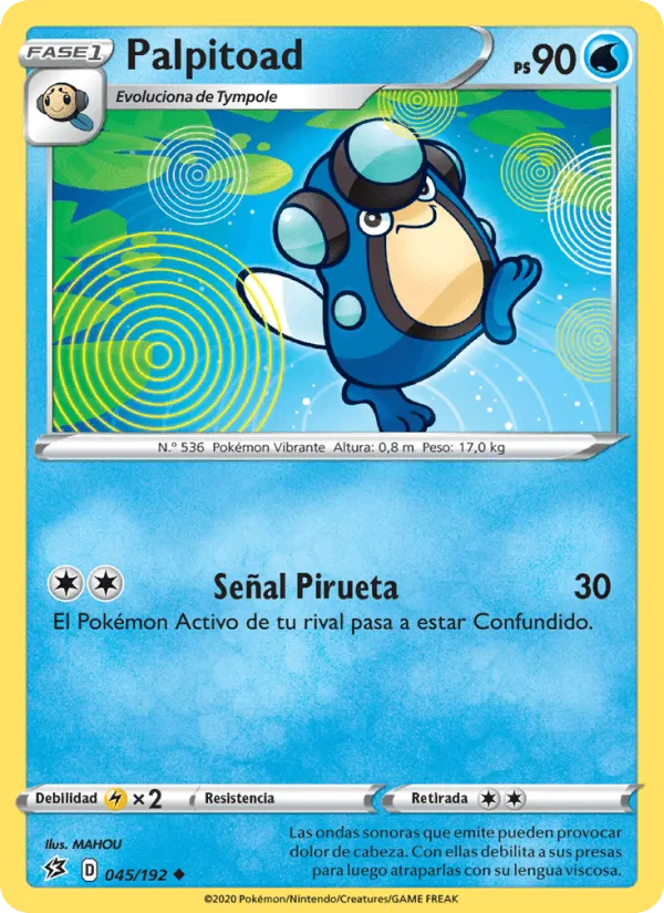 Palpitoad · Choque Rebelde 45/192
