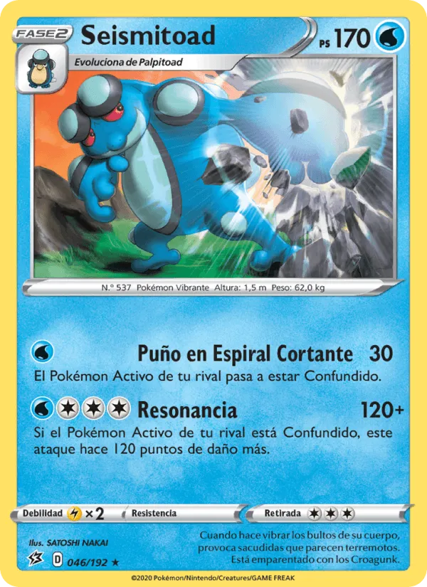 Seismitoad · Choque Rebelde 46/192