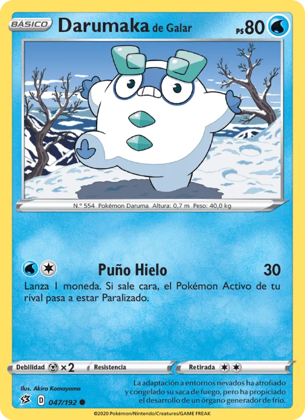 Darumaka de Galar · Choque Rebelde 47/192