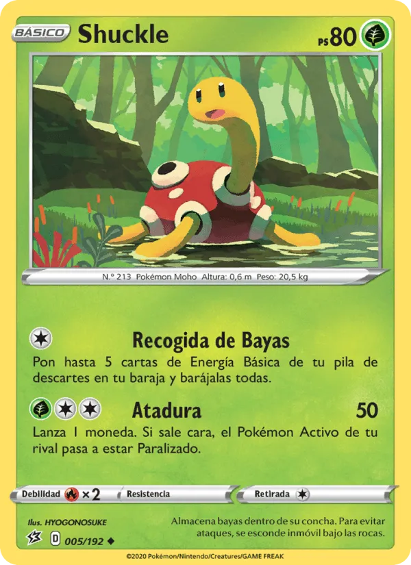 Shuckle · Choque Rebelde 5/192
