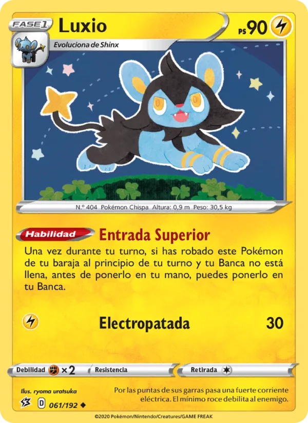 Luxio · Choque Rebelde 61/192